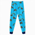 thumbnail image 7 of NOLDARES Toddler Baby Boy Clothes Color Blocking Outfits Fashion Fall Winter Sweatshirt Sweat Pant Kids Tops Shirt Pant Sets Size:5-6 Y,Sky Blue, 7 of 7