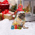 thumbnail image 1 of Bola de Navidad En Gorro de Navidad Xihbxyly Adorno para Árbol de Navidad Gnomo de Madera Perro Colgante, 1 of 5