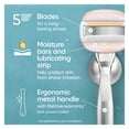 thumbnail image 2 of Venus Moistureglide Women's Razor Handle, 2 Blade Refills + Shower Holder, 2 of 10