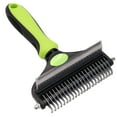 thumbnail image 2 of Pet Detangling Brush Dog & Cat Grooming Tool For Mats & Shedding Deshedding Comb Car Dog Accessories Dog Pannier Rear Dogs Accessories Fuseball Accessories Dog Food Pad Dog Accessories Sewing Barf, 2 of 4