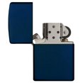 thumbnail image 4 of Mechero de bolsillo Zippo Classic azul marino mate resistente al viento, 4 of 6