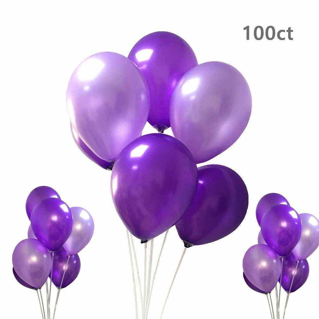 10 pièces Sombre Violet Lavande latex Ballons 10 pouces large Hélium Fête Ballons  Pour Mariage Fête D'anniversaire Cérémonie halloween Décorations, Mode en  ligne