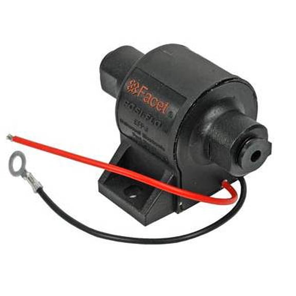 12V Facet Solid State Fuel Pump Fits Posi-Flo Negative Ground System Facet 60107