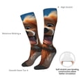thumbnail image 6 of Fotbe Blue Sky Cute Dog print Women's Men's Novelty Crew Socks Cotton Socks Knee High Socks for Walking,Running,Nurses,Pregnancy, 6 of 8