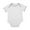 White, variant on HNMKIU Baby Boys Girls Short Sleeve Rompers Bodysuit Summer Outfit Breathable Embroidered Trim Casual Playwear for 0 to 18 Months Grey,3-6 Months