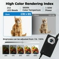 thumbnail image 3 of Photo Light Box ///// Photo Studio Lightbox with CRI> Light Beads. Dimmable Shooting Tent Kit with and Warm Light. Color Backdrops Photo Booth for Photog, 3 of 7