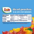 thumbnail image 4 of Dole Fruit Bowls Diced Peaches in Strawberry Gel, 4.3 oz Cups (4 Pack), 4 of 10