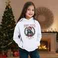 thumbnail image 2 of Kids Winter Animal Print Hoodie Sweatshirt Warm Comfort Coat Long Sleeve Crewneck Pullover for Boys Girls, 2 of 4