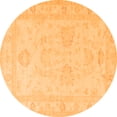 thumbnail image 1 of Ahgly Company Indoor Round Persian Orange Traditional Area Rugs, 8' Round, 1 of 1
