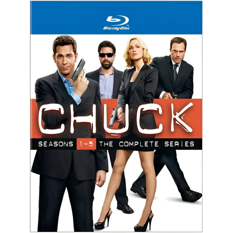 【楽天スーパーセール】 Warner Blu-ray 1-5 Seasons Series Complete Chuck Video: Home 洋画・外国映画
