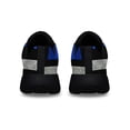 thumbnail image 4 of Back The Blue Police Shoes Women's Fashion Sneakers Tennis Running Shoes for Men Women Black Size 10.5, 4 of 7