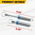 thumbnail image 3 of Xotic Tech 2PCS Trunk Lids Lift Supports Springs Rear Trunk Spring Lifting Device 6"-9" Metal Blue Adjustable Auto Cars Tail Boot Lid Lifter Tool for Sedan Without Hydraulic Rod Lifting Device, 3 of 9