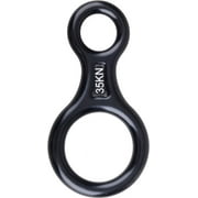 Azarxis 35 kN 50 kN Climbing Rescue Figure 8 Descender Large Bent-Ear Rigging Plate Heavy Duty & High Strength Rappel Device Equipment for Rappelling Belaying Tree Climbing Aerial Silks Rigging