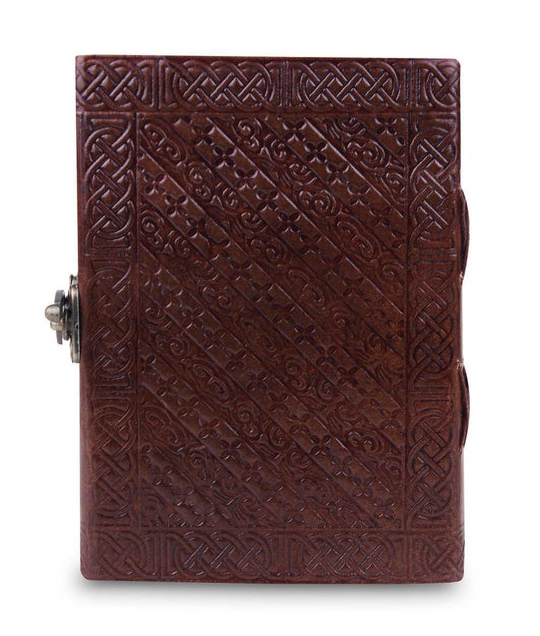 Lapis Lazuli Embossed Vintage Leather Journal, Leather Sketchbook, Drawings Journal, Great Gift