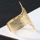 thumbnail image 4 of unbranded 4Ud Brazalete De Metal Abierto Para Mujer Con Hueco Y Colores Surtidos Elegantes, 4 of 8