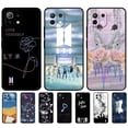 thumbnail image 2 of Para xiaomi Mi 11 Lite 4G 5G NE 11i 11 Ultra 11T Pro POCO F3 Funda Para Teléfono Trasera De Silicona Suave Negro Tpu BTS FAKE LOVE YOURSELF, 2 of 4