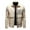 Beige, variant on hotojiny Men's Wool Blend Coat Classic Collared Stripes Warm Coats Winter Long Sleeve Work Business Outwear Jackets