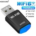 thumbnail image 2 of AX900 WiFi Adapter 2.4G & 5GHz Dual Band Wireless Network Card Mini WiFi USB Ethernet for PC Laptop Desktop Drive Free, 2 of 7