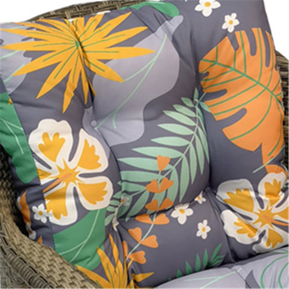 TOPCHANCES Outdoor Seat/Back Chair Cushion for Patio Garden Seat Pad, Spring/Summer Seasonal All Weather Replacement Cushions, Autumn