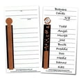 thumbnail image 1 of 10 Line Football Strip Card, 100 Cards per Pack, 1 of 6