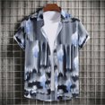 thumbnail image 2 of Birdeem Chemise Décontractée à Manches Courtes Style Vacances Hawaïennes pour Hommes, 2 of 10