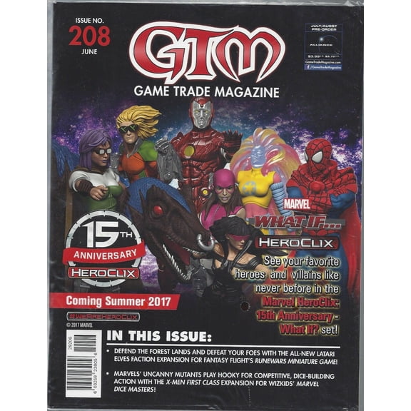 Game Trade Magazine #208B (in bag) VF ; Alliance Comic Book