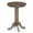 Oak Gray, variant on Costway 30 Inch Wood Pub Round Dining Table with Pedestal Base Kitchen Diner Table