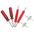 thumbnail image 3 of Miangastore 6pcs Tire Valve Stem Tool: Valve Stem Core Removal Tool Set - Core Extractor And Installer For Car Bike Motorcycle - Tire Repair Kit, 3 of 8
