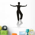 thumbnail image 1 of Silhouette Girl Wall Decal by Wallmonkeys Peel and Stick Graphic (48 in H x 36 in W) WM207072, 1 of 4