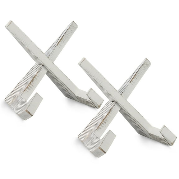 2 Pack 7.2" Book Holder Wood cooking bookshelf Stand, Recipe Book Holder for Kitchen Counter, Tabletop Easel Plate Display Stand, Picture Frame Stand Rack for Desk Photo Pictures Decoration Reading