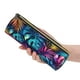 thumbnail image 5 of Disketp Colorful Tropical Leaves Estuche Organizador de Lápices de Cuero, Estuche de Oficina con Cremallera para Bolígrafo y Lápiz, 5 of 6