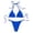 Royal Blue, variant on Swimsuit Bikini, Full Coverage Bikini, Two Piece Swimsuit for Women, Bikini Sets Women Thongs Cheeky Two Piece Swimsuit Swimwear Triangle Cute Bathing Suit String, Army Green L