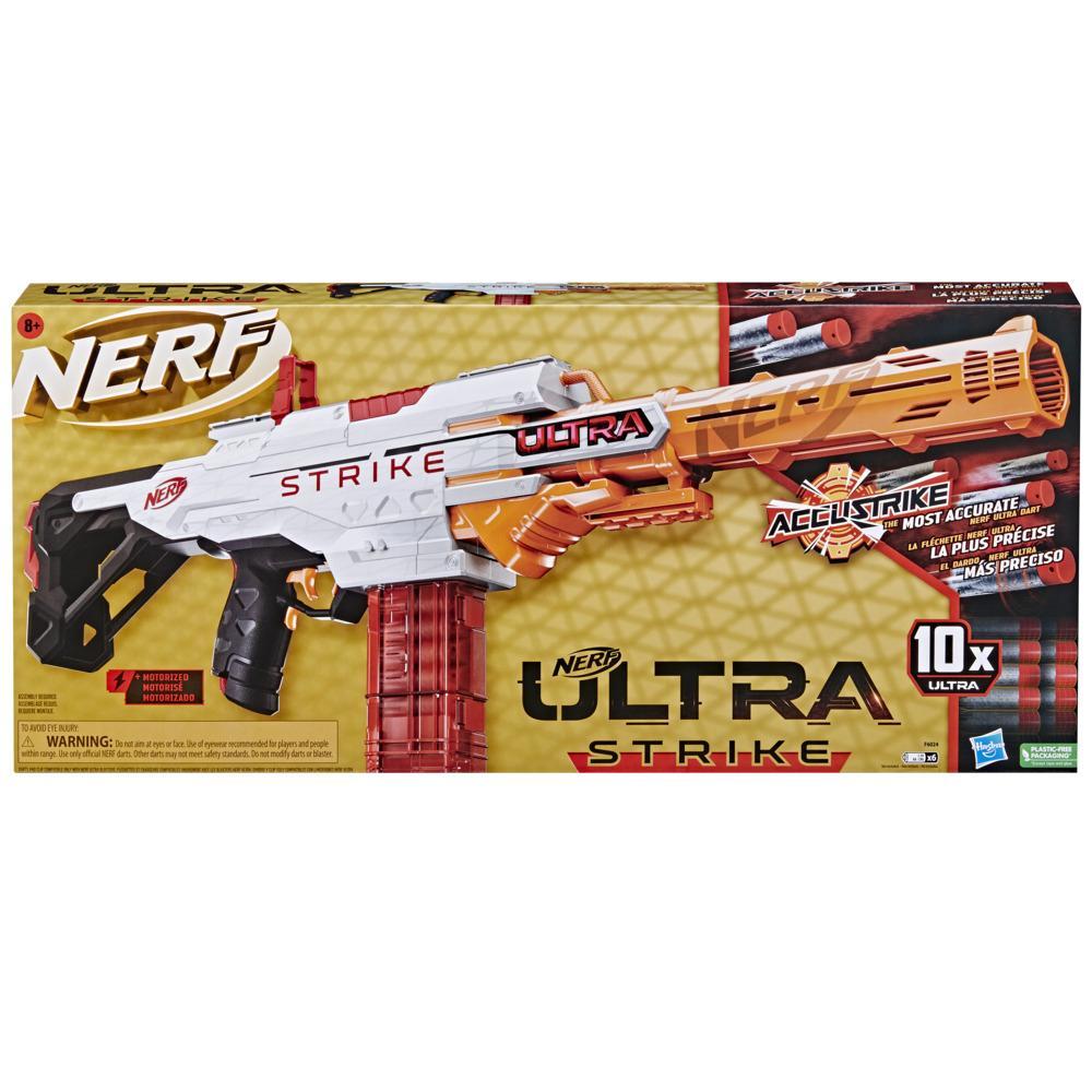 Nerf Ultra Strike Motorized Blaster, 10 Nerf AccuStrike Ultra Darts, 10-Dart Clip, Compatible Only with Nerf Ultra Darts - image 3 of 5
