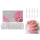 thumbnail image 1 of Uñas Postizas Caja Con 500 Tip Manicure Almond Transparente Belié Tips 500, 1 of 5