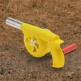 thumbnail image 4 of Yucurem Hand Crank Fan Air Blower Lightweight Barbecue Fire Bellows Tools Camping Kitchen Utensils (Yellow), 4 of 6