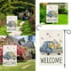 thumbnail image 2 of Bandera de jardín otoñal Decoración otoñal para exteriores Banderas de jardín otoñales para exteriores Impresión doble Jardín para exteriores Decoración otoñal de Acción de Gracias, 2 of 7