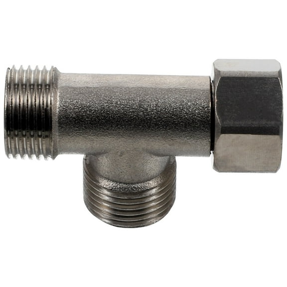 HOKARUA Three Way Adapter Copper Adapter Water Heater Pipe Adapter Water Heater Tube Adapter