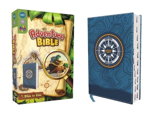 Adventure Bible Niv, Adventure Bible, Leathersoft, Blue, Full Color, Thumb Indexed Tabs, (Hardcover)