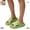 Green, variant on YOUYEDIAN Shower Shoes Women Soft Platform Versatile Non Slip Comfy Fashion Breathable Slippers Casual Open Toe Backless Shoes