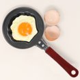 thumbnail image 2 of Nonstick Carbon Steel Frying Pan for Single Person Use at Home 1Pcs 4.7In, 2 of 8