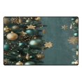 thumbnail image 2 of Ryvnso Christmas Tree Pattern Area Floor Mat Non-Slip Carpet Soft Rugs Doormats 31" x 20", 2 of 7