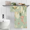 thumbnail image 5 of GZHJMY Mother's Day Flowews Bath Towels Set - 1 Bath Towel 1 Washcloth Extra Absorbent 100% Cotton Towels, Super Soft Bathroom Towels for Home, Hotel Travel, 5 of 7