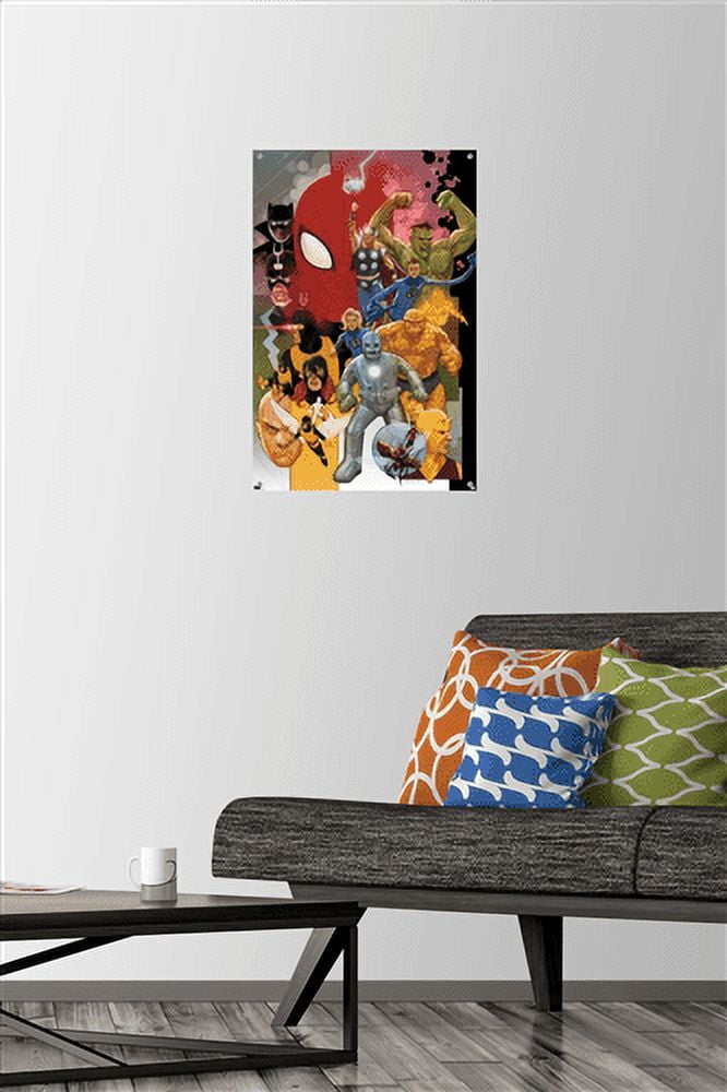 Marvel Comics - Marvel Universe - Noto Wall Poster with Push Pins, 14.725" x 22.375"