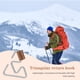thumbnail image 5 of Kit de supervivencia de viaje de colgilla de carpa multifuncional Kit de soporte de linterna portátil, 5 of 8