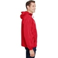 thumbnail image 2 of Champion Mens Packable Anorak Jacket, 2XL, Scarlet, 2 of 3