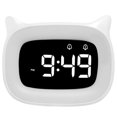 thumbnail image 1 of Reloj despertador LED de dibujos animados para niños, reloj electrónico inteligente creativo especial para estudiantes, reloj luminoso para ambiente de dormitorio, 1 of 5