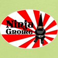 thumbnail image 2 of CafePress - Ninja Gnome Long Sleeve Infant T Shirt - Long Sleeve Infant T-Shirt, 2 of 2