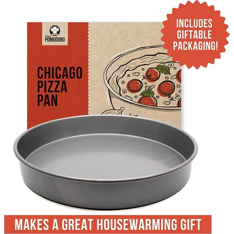 Chef Pomodoro Chicago Deep Dish Pizza Pan 12