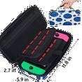 thumbnail image 3 of Herdesigns Blue Carry Case Compatible with Nintendo Switch 2, with 20 Game Card Slots, Polka Dots Portable Travel Carrying Case Pouch for Accessories & Games, 3 of 8