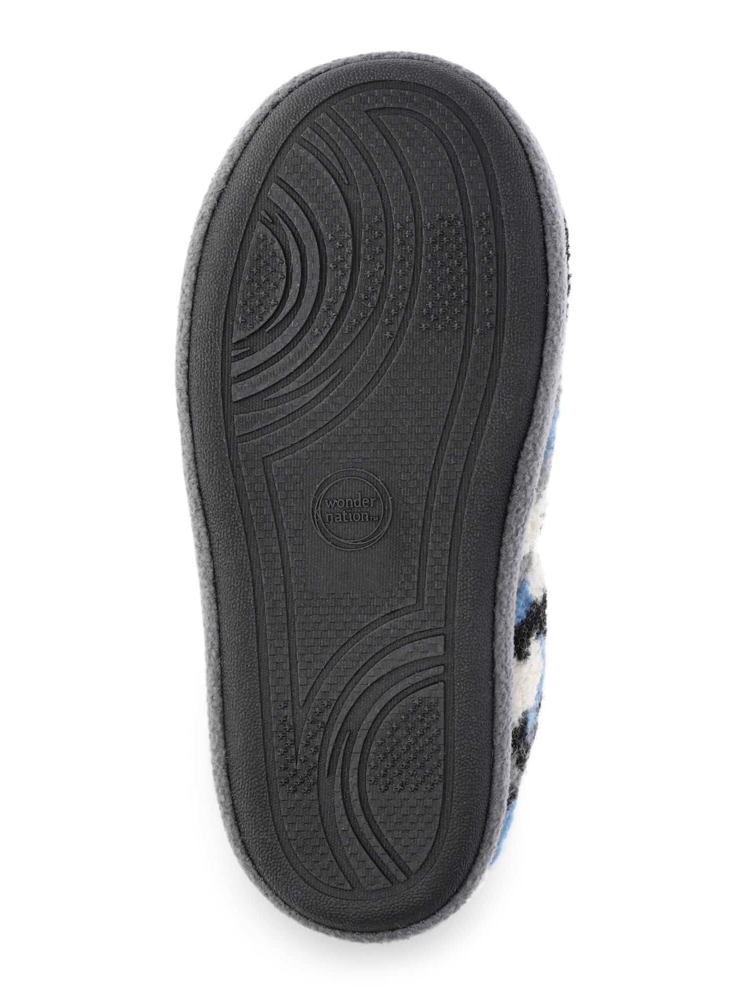 Wonder Nation Little and Big Boys' Fleece Camo Slippers
